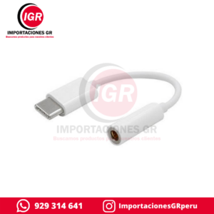 ADAPTADOR TIPO C A 3.5MM