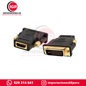 ADAPTADOR DVI 24+5 A HDMI