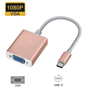 ADAPTADOR DE IMAGEN TIPO C A VGA