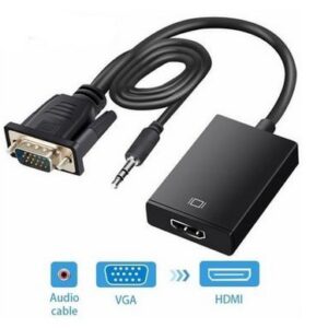 CONVERSOR DE IMAGEN VGA A HDMI CON AUDIO